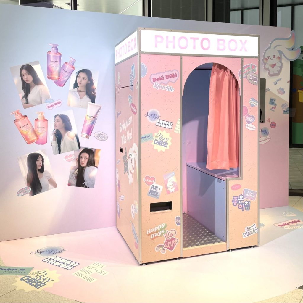 Essential ポップアップイベント「Brighten Me Up! Museum」韓国プリクラ機